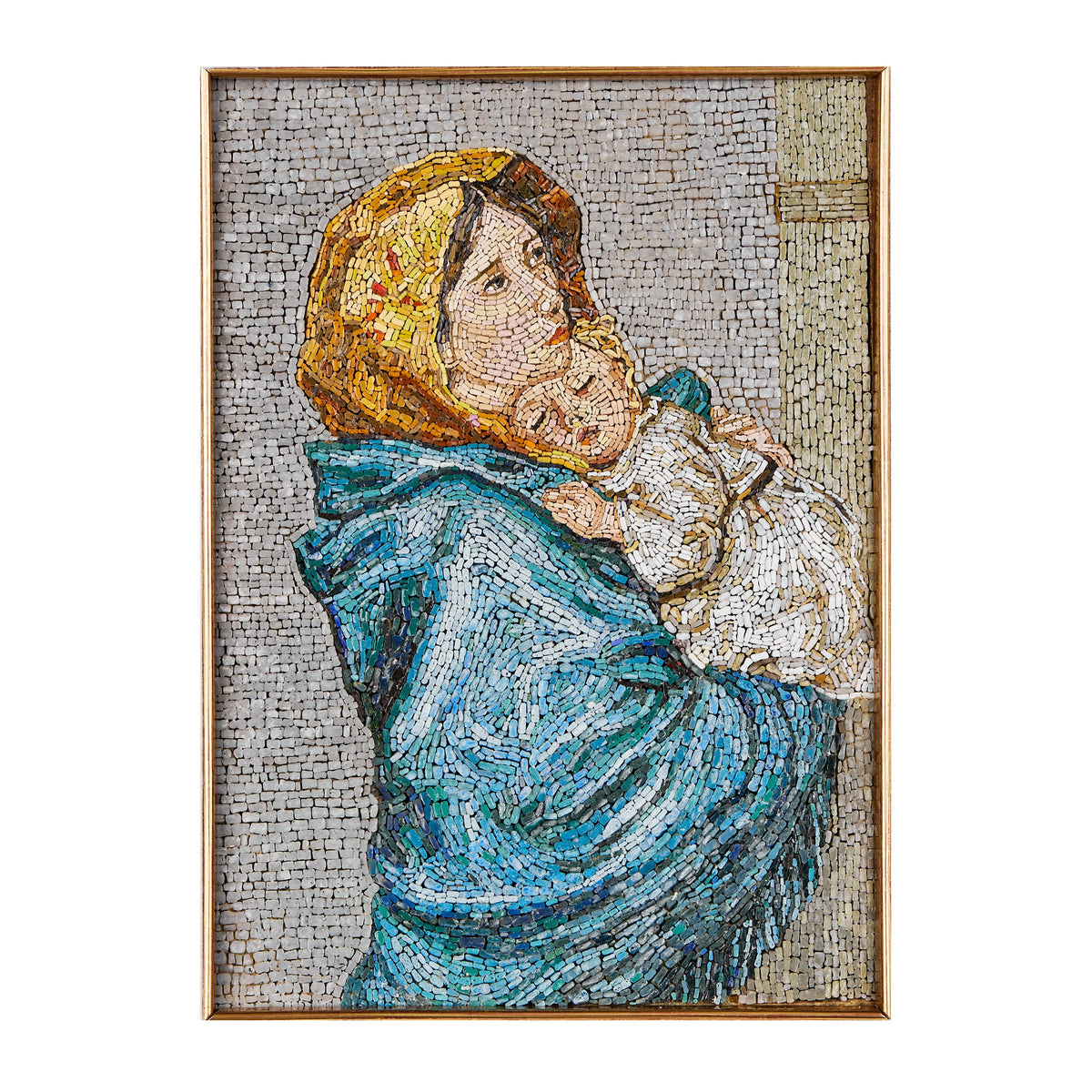 Mosaic Inspired by Ferruzzi’s Madonnina