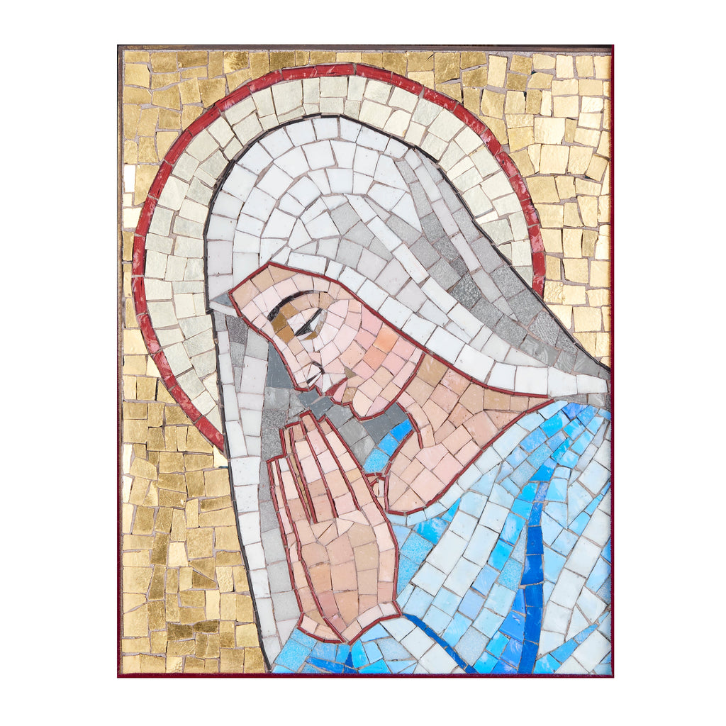 Mosaic of the Madonna in Prayer