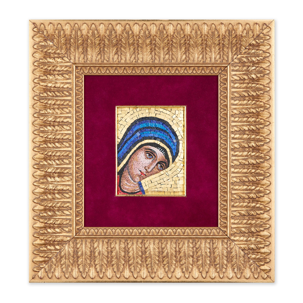 Mosaic of the Byzantine Madonna