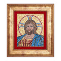 Mosaic of Christ Pantocrator with Cruciform Halo