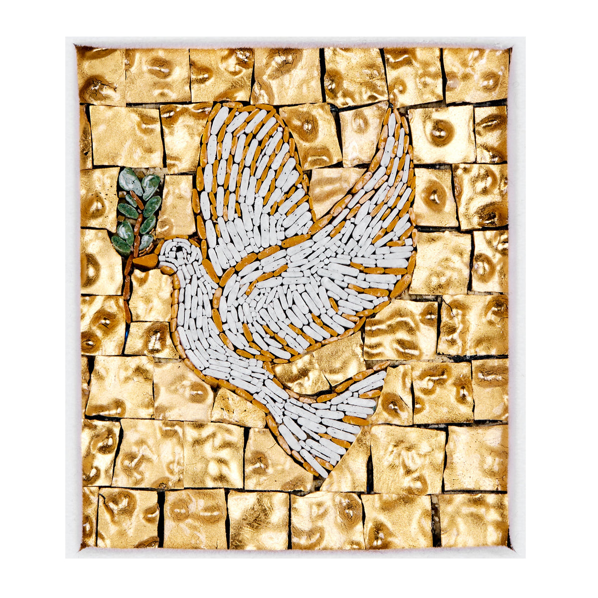 Mosaic of the Dove of Peace