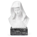 Bust in Marble of the Madonna with Veil