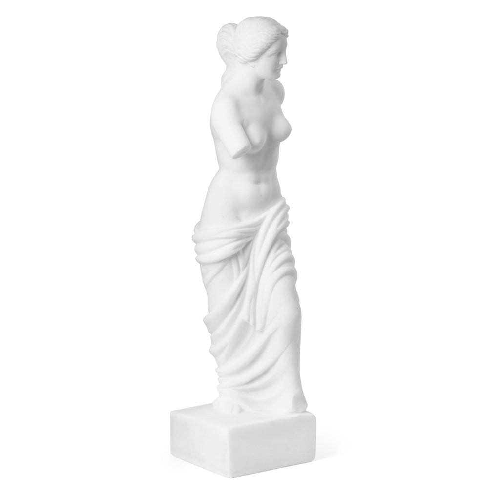 Escultura en alabastro inspirada en la Venus de Milo